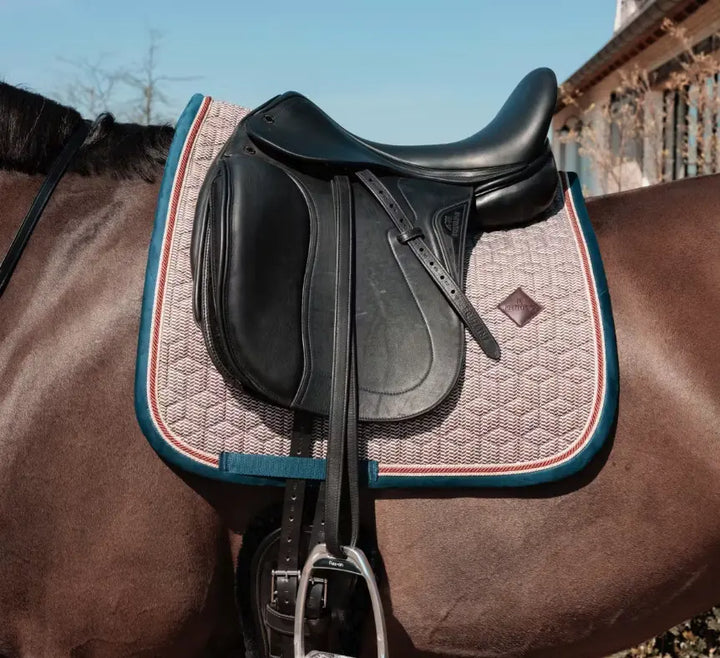 Kentucky Horsewear Dressage Pad - Pied de Poule Kentucky Horsewear