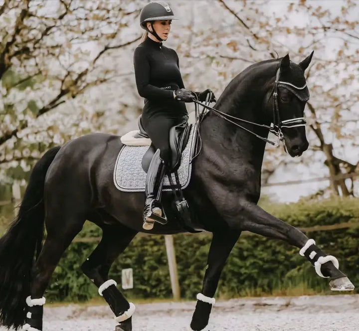 Kentucky Horsewear Dressage Pad - Pied de Poule Kentucky Horsewear