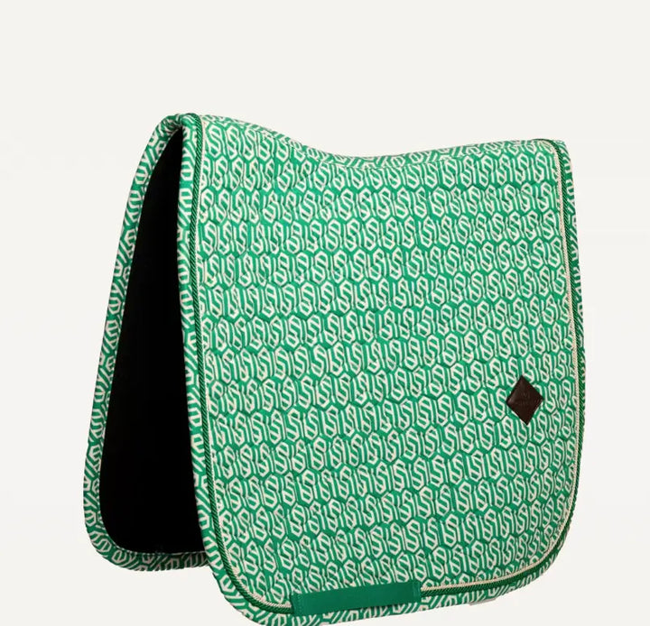 KYVelvetPrinting Dressag#color_green-white