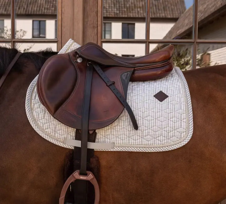 Kentucky Horsewear Dressage Pad - Velvet Printing Jump Kentucky Horsewear