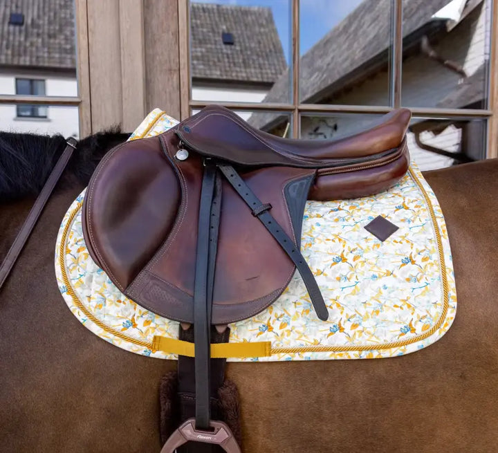 Kentucky Horsewear Dressage Pad - Velvet Printing Jump Kentucky Horsewear