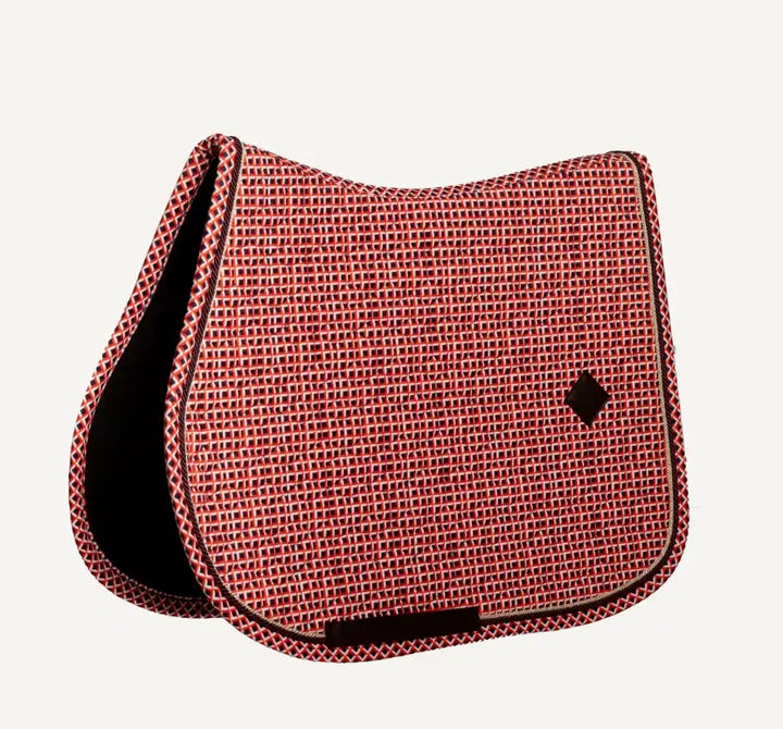 Kentucky Horsewear Dressage Pad - Velvet Printing Jump Kentucky Horsewear