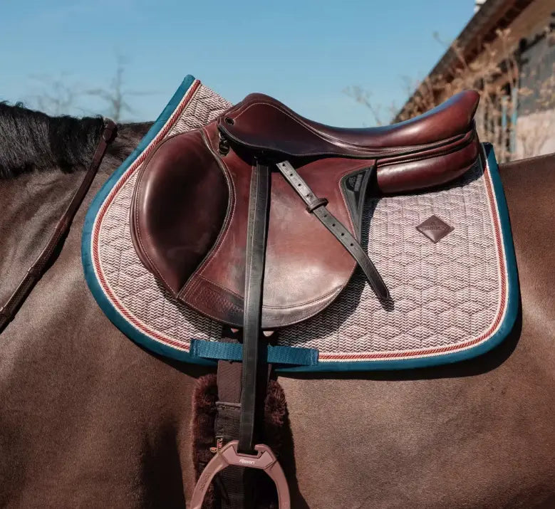 Kentucky Horsewear Jump Pad - Pied de Poule Kentucky Horsewear