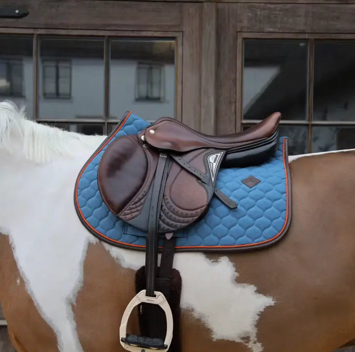 Kentucky Horsewear Onion Quilt Neon Jump Pad Kentucky Horsewear