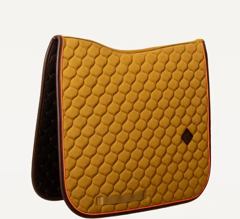 Kentucky Horsewear Onion Quilt NeonDressage Pad Kentucky Horsewear