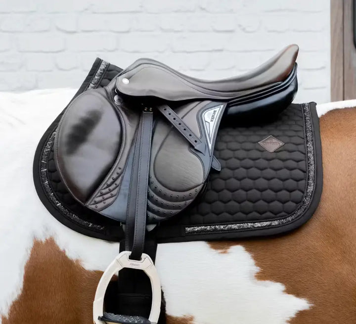 Kentucky Horsewear Saddle Pad - Glitter Band Jump Pad