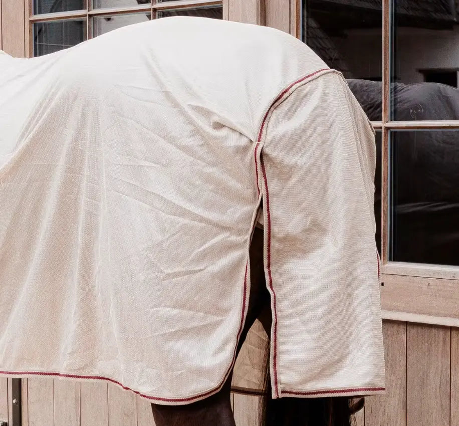 Kentucky Mesh Fly Rug Comfort Classic with Detachable Neck Cover and Belly Kentucky Horsewear