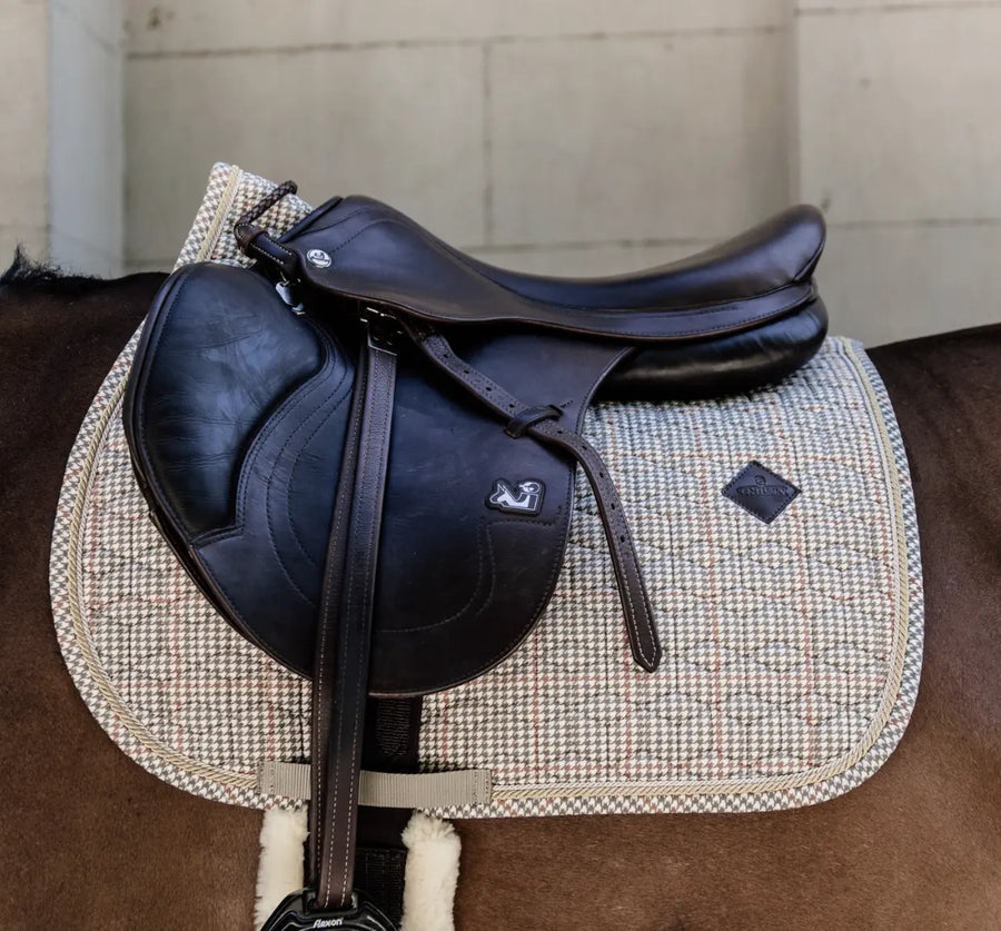 Kentucky Pied-de-Poule Saddle Pad Kentucky Horsewear