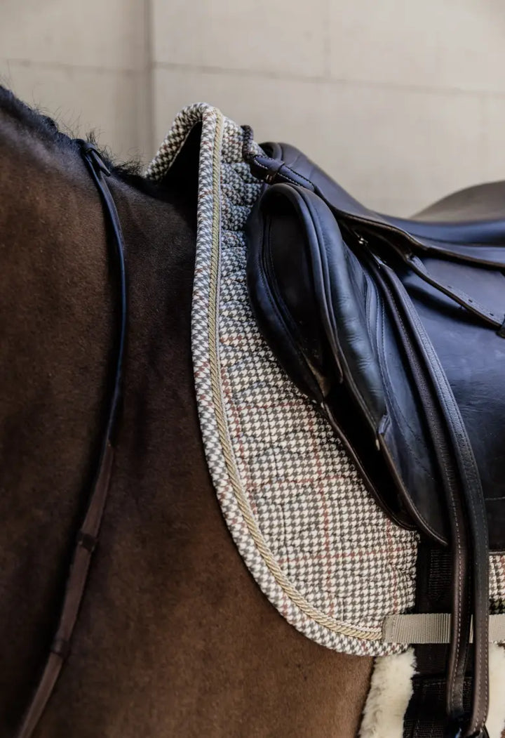 Kentucky Pied-de-Poule Saddle Pad Kentucky Horsewear