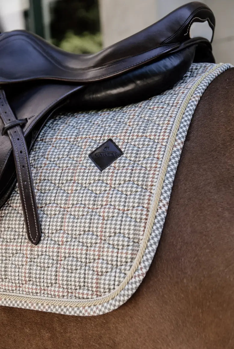 Kentucky Pied-de-Poule Saddle Pad Kentucky Horsewear