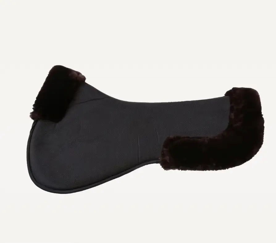 Kentucky Sheepskin Half Pad Anatomic Absorb Kentucky Horsewear # color_black