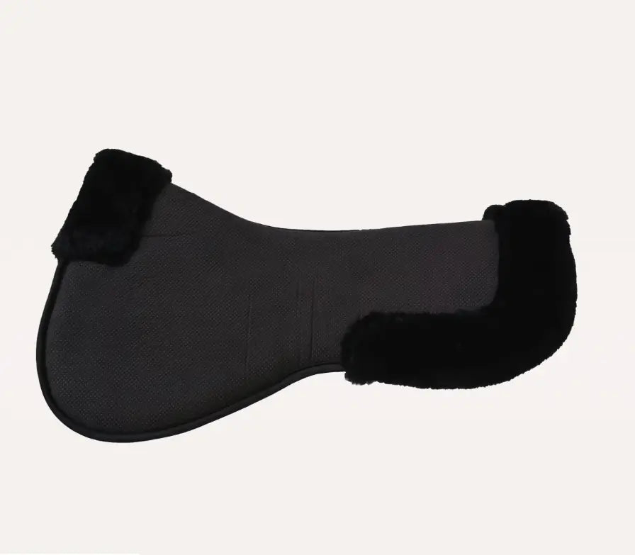 Kentucky Sheepskin Half Pad Anatomic Absorb Kentucky Horsewear # color_black
