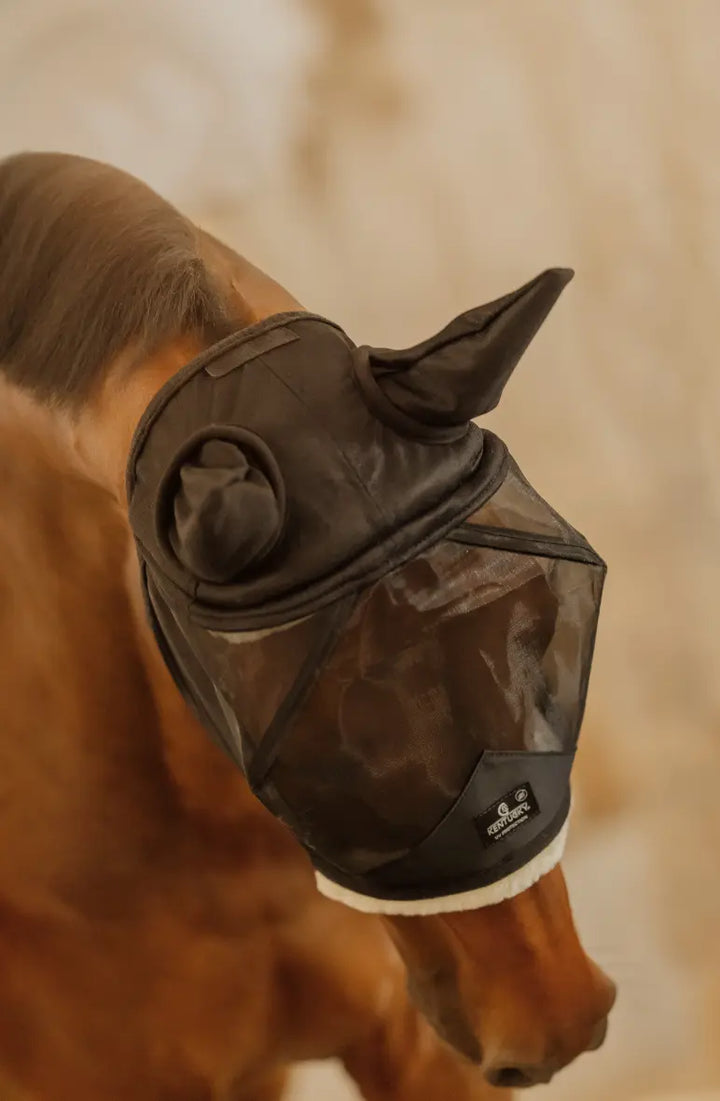 Kentucky Skin Friendly UV Fly Mask with Ears Kentucky Horsewear
