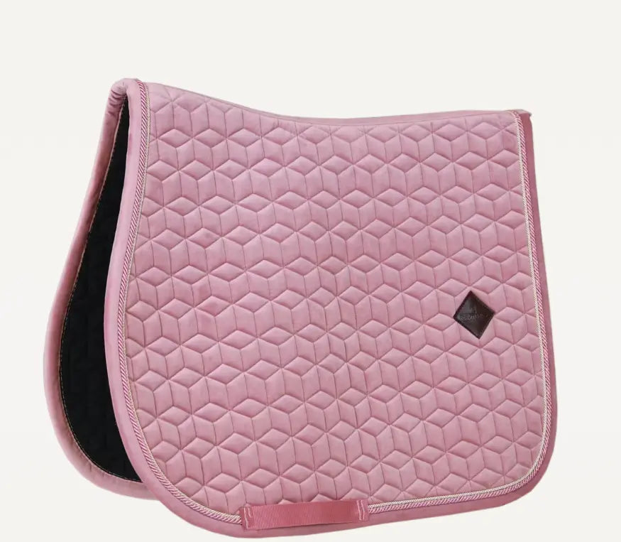 Kentucky Velvet Saddle Pad Jumping#color_old-rose