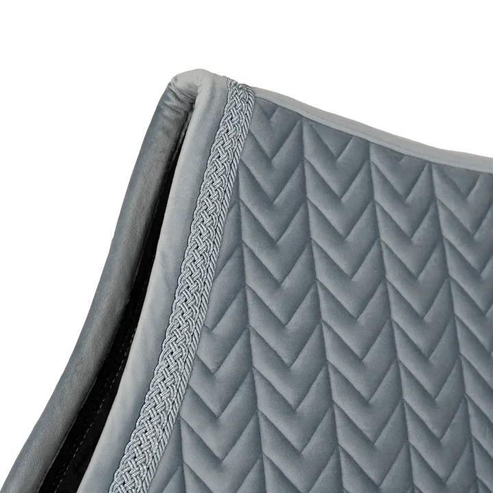 Kentucky Velvet Fishbone Plaited Glitter Rope Jump Pad - Light Blue