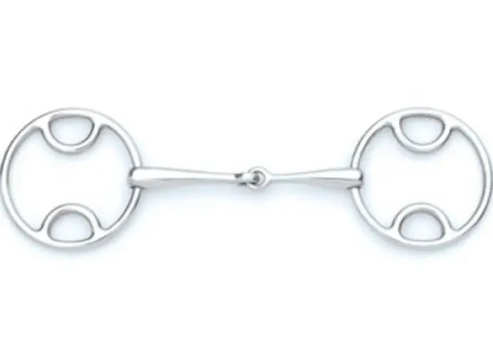 Loop Ring Stainless Steel Gag Bit. Size 5.75" Centaur