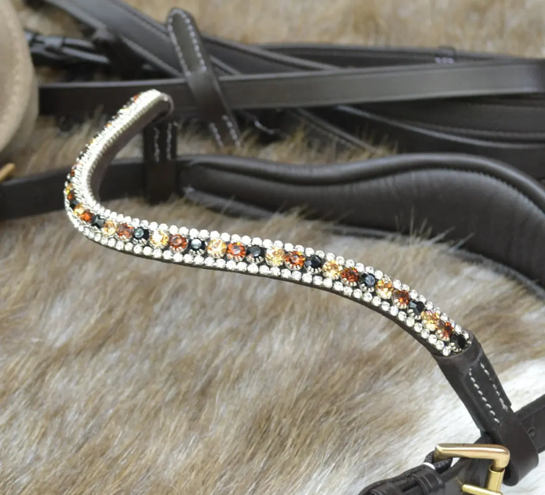Lumiere Amber Crystal Snap Browband Lumiere