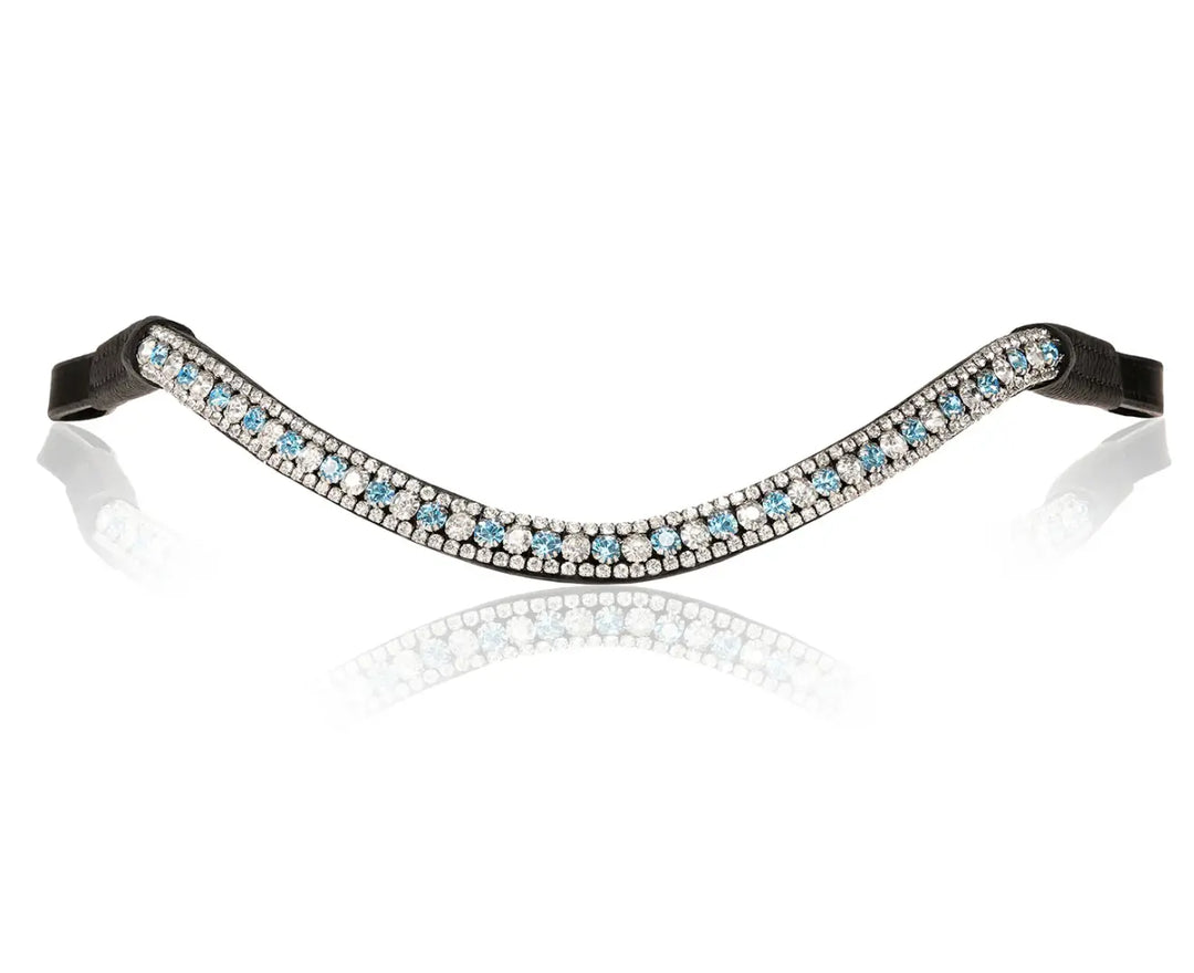 Lumiere Baby Blue Crystal Snap Browband Lumiere