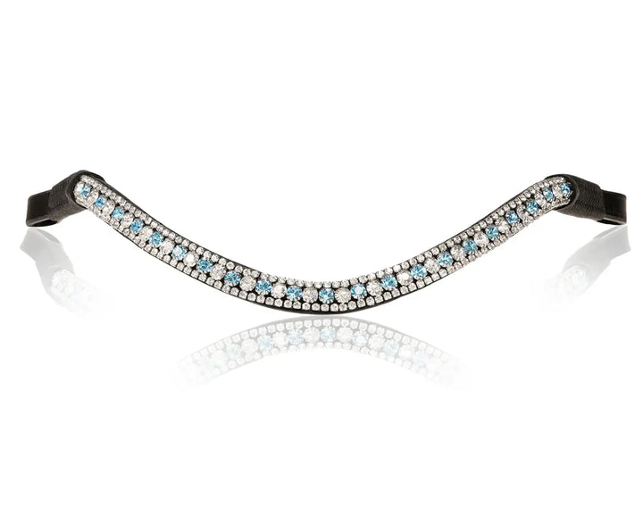 Lumiere Baby Blue Crystal Snap Browband Lumiere