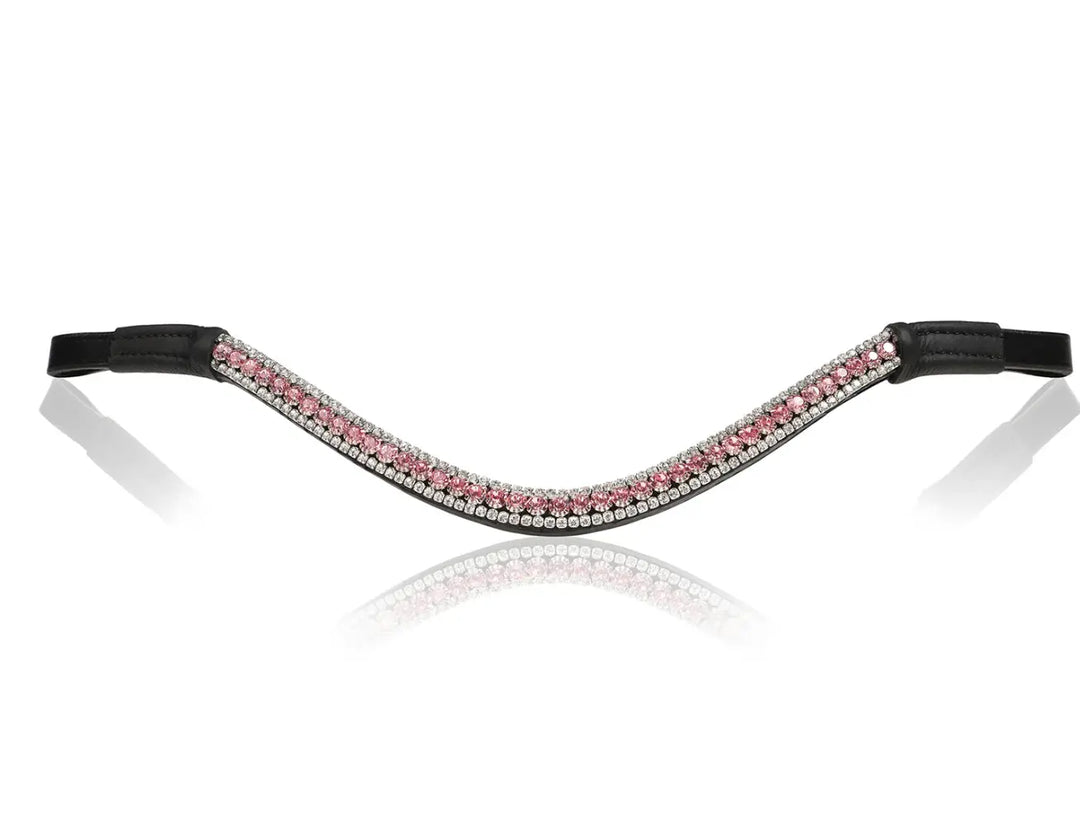 Lumiere Baby Pink Crystal Snap Browband Lumiere