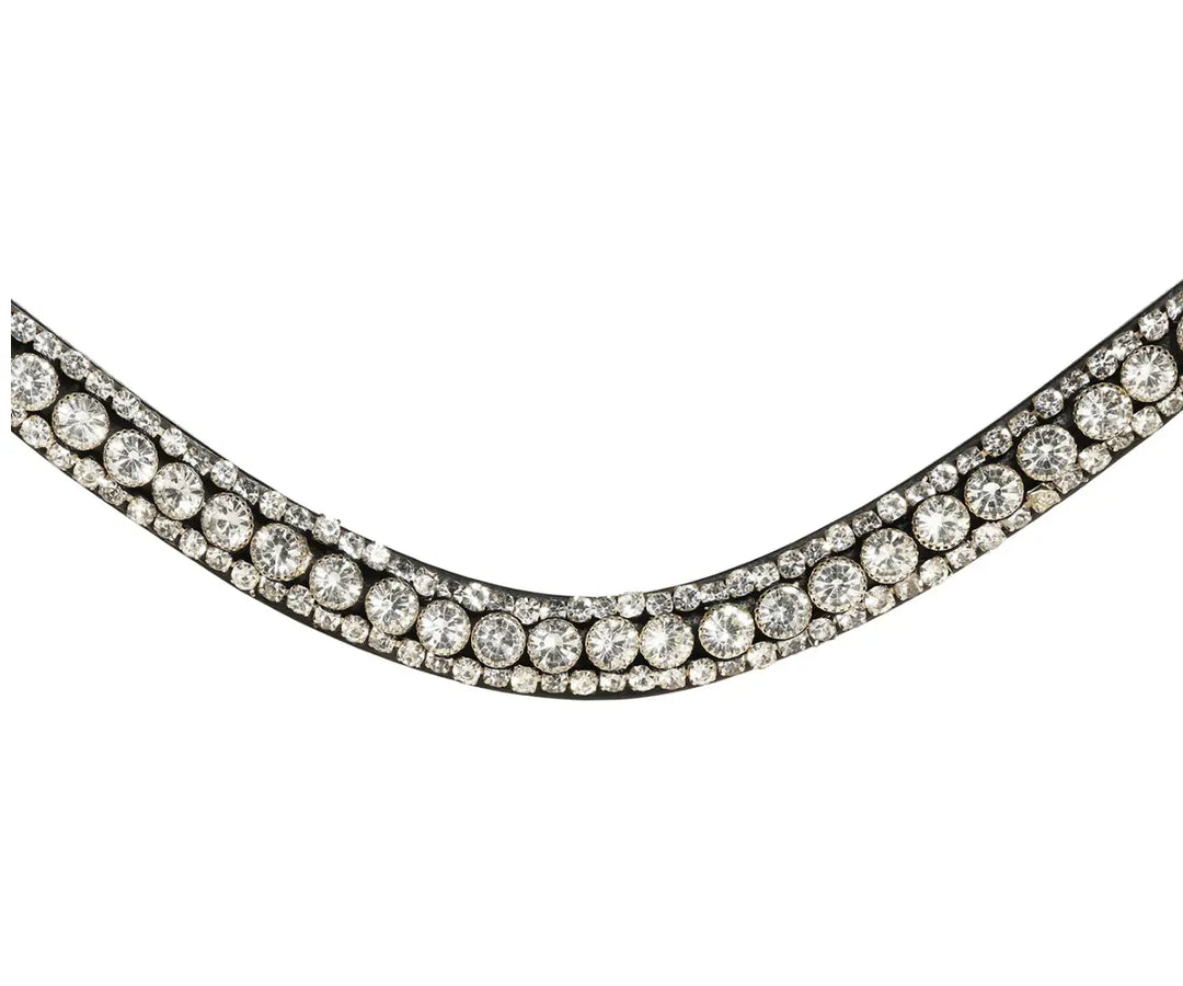 Lumiere Clear Solitaire Crystal  Snap Browband Lumiere