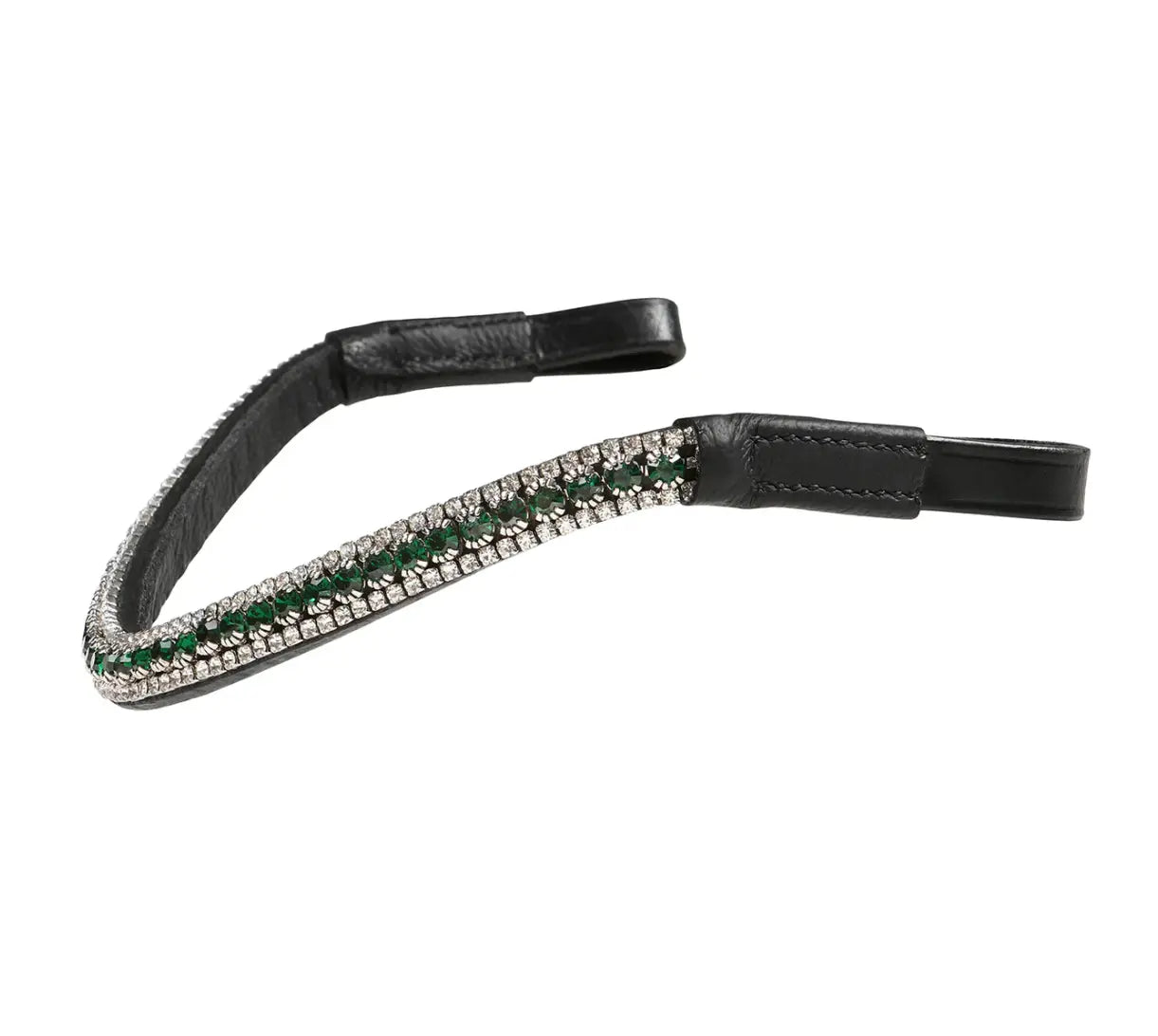 Lumiere Emerald Green Crystal Snap Browband Lumiere