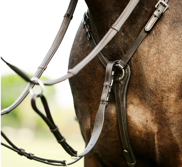 Lumiere Leather Running Martingale Ring Breastplate Attachment
