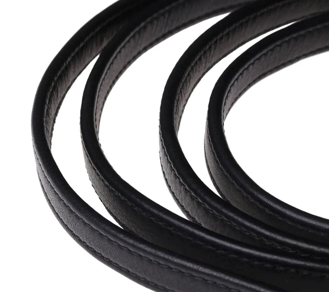 Lumiere Padded Nappa Leather Curb Rein (Rolled)