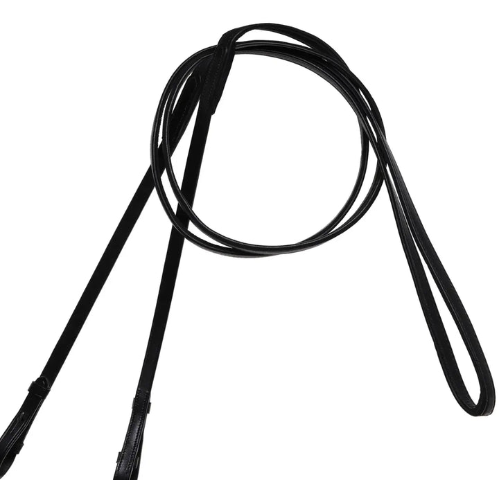 Lumiere Padded Nappa Leather Curb Reins (Flat)