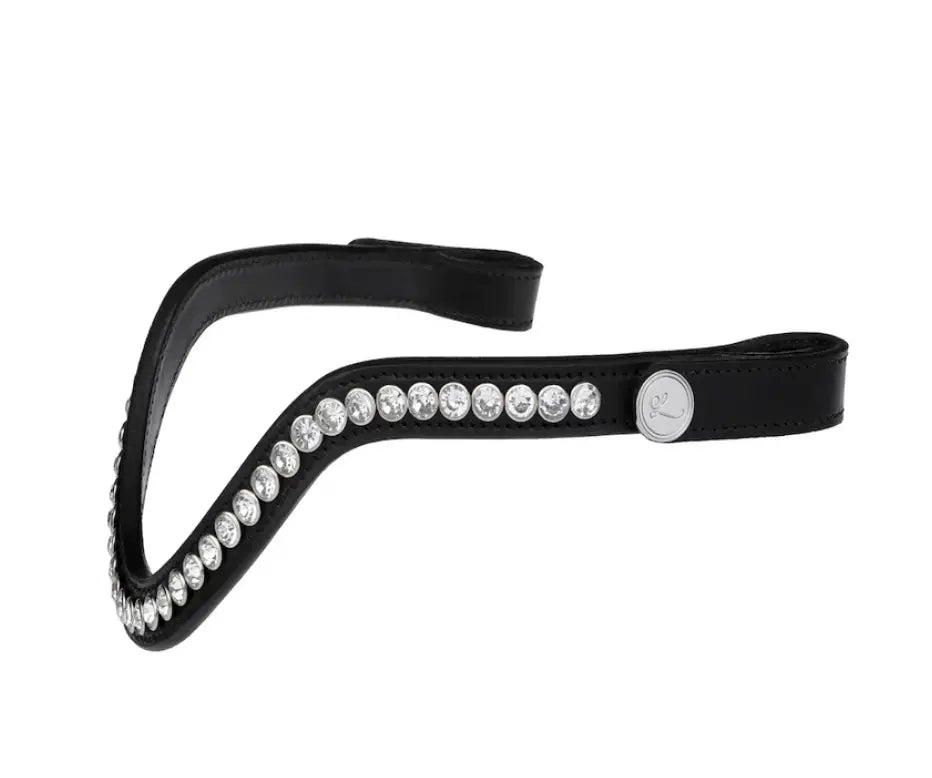 Lumiere Saphira Clear Round Crystal  Snap Browband Lumiere