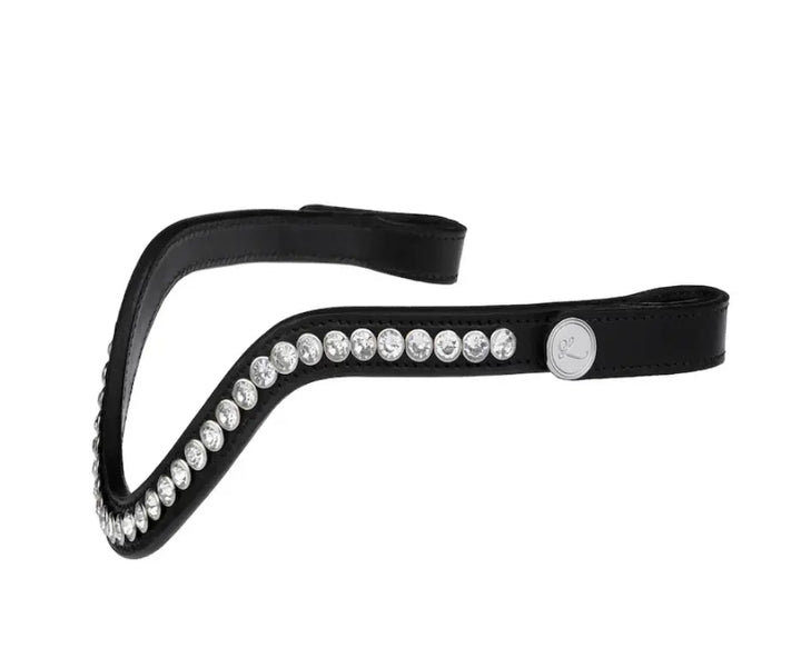 Lumiere Saphira Clear Round Crystal  Snap Browband Lumiere