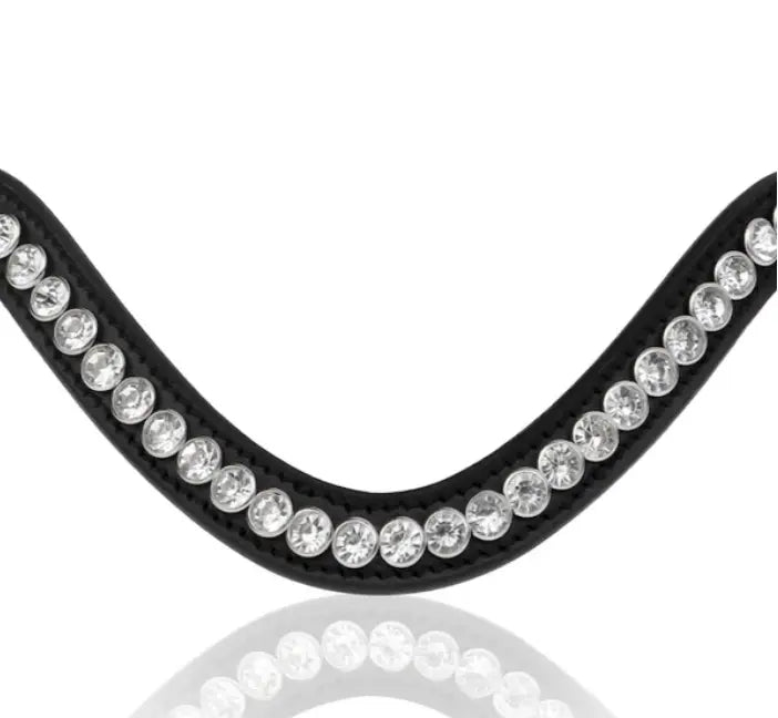 Lumiere Saphira Clear Round Crystal  Snap Browband Lumiere