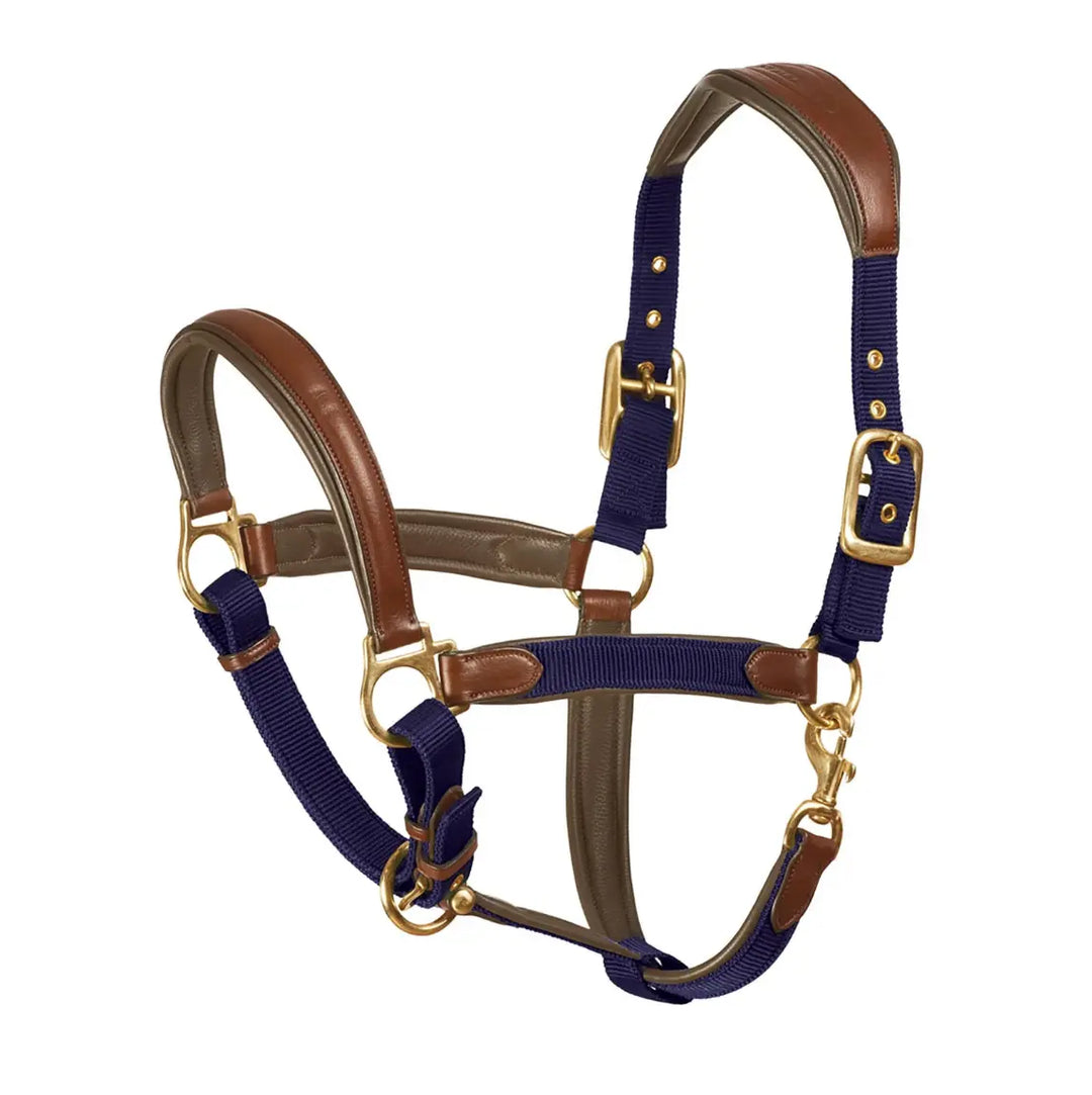 Luxor Cushion Flex Leather + Nylon Halter Ovation
