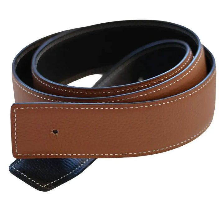 Mane Jane Reversible Belt #color _Black | Chestnut