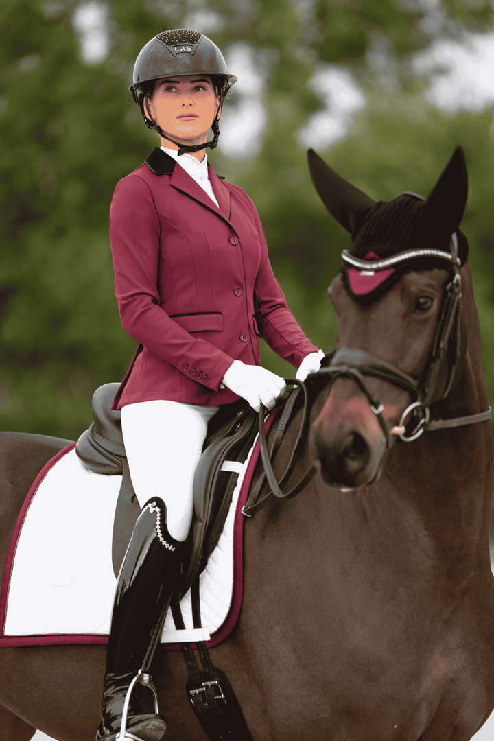 Equestrian Stockholm Classic Show Coat - Merlot