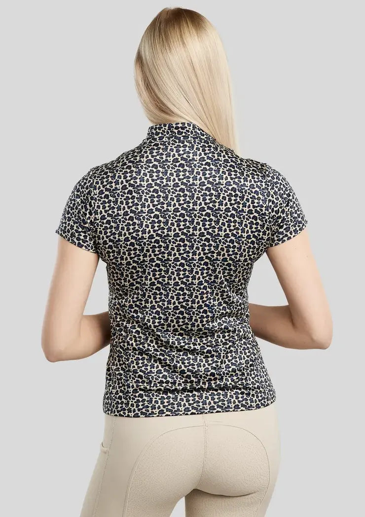 MoLeonora Leo Print Training Top Montar