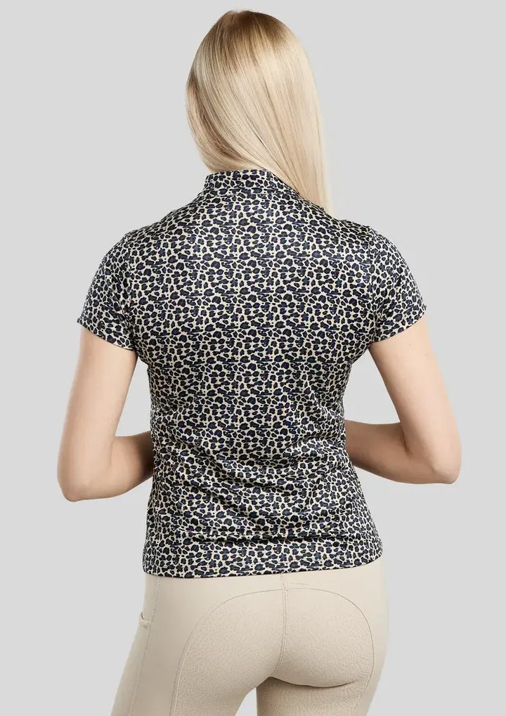 MoLeonora Leo Print Training Top Montar