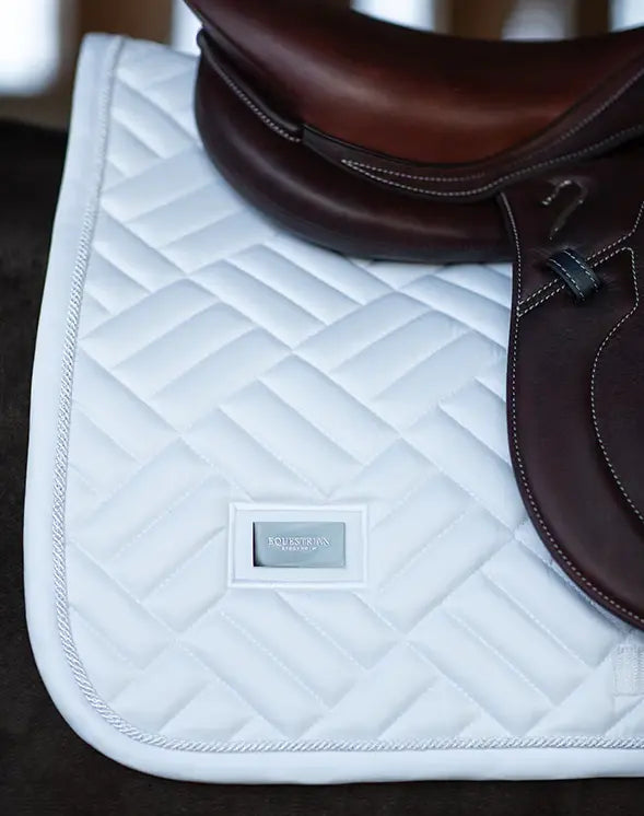 Modern Breeze White Jump Pad Equestrian Stockholm