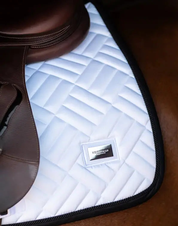 Modern Breeze White Jump Pad Equestrian Stockholm