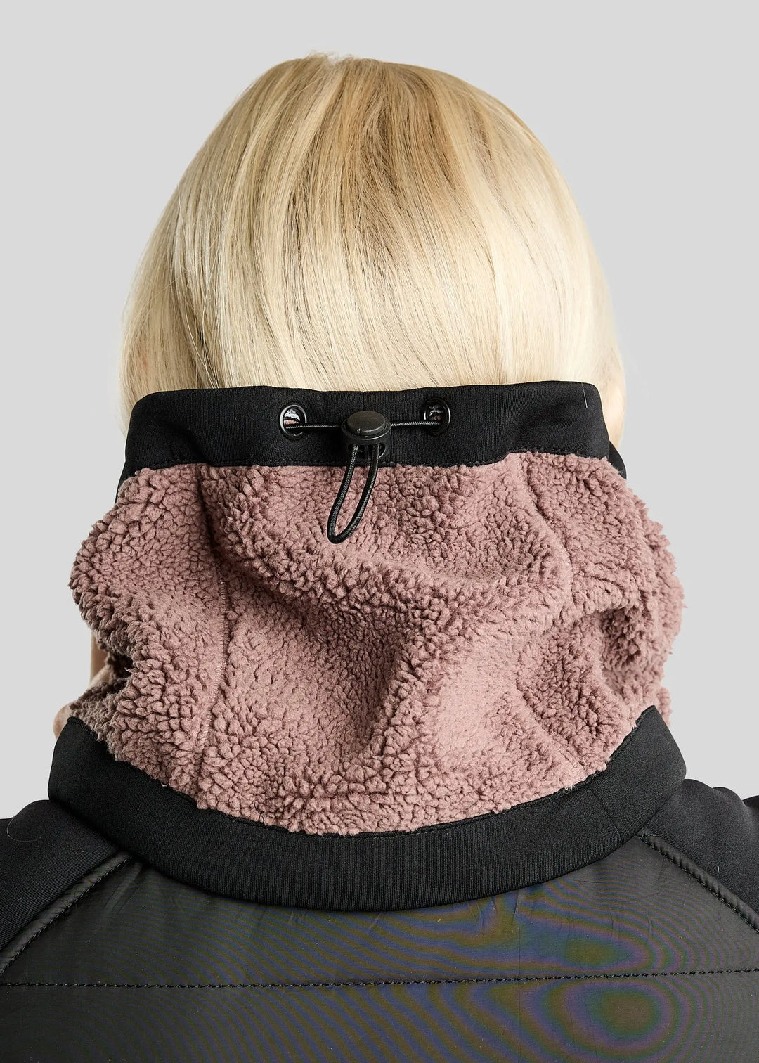 Montar MoEbba Teddy Fleece Collar - Nougat Brown