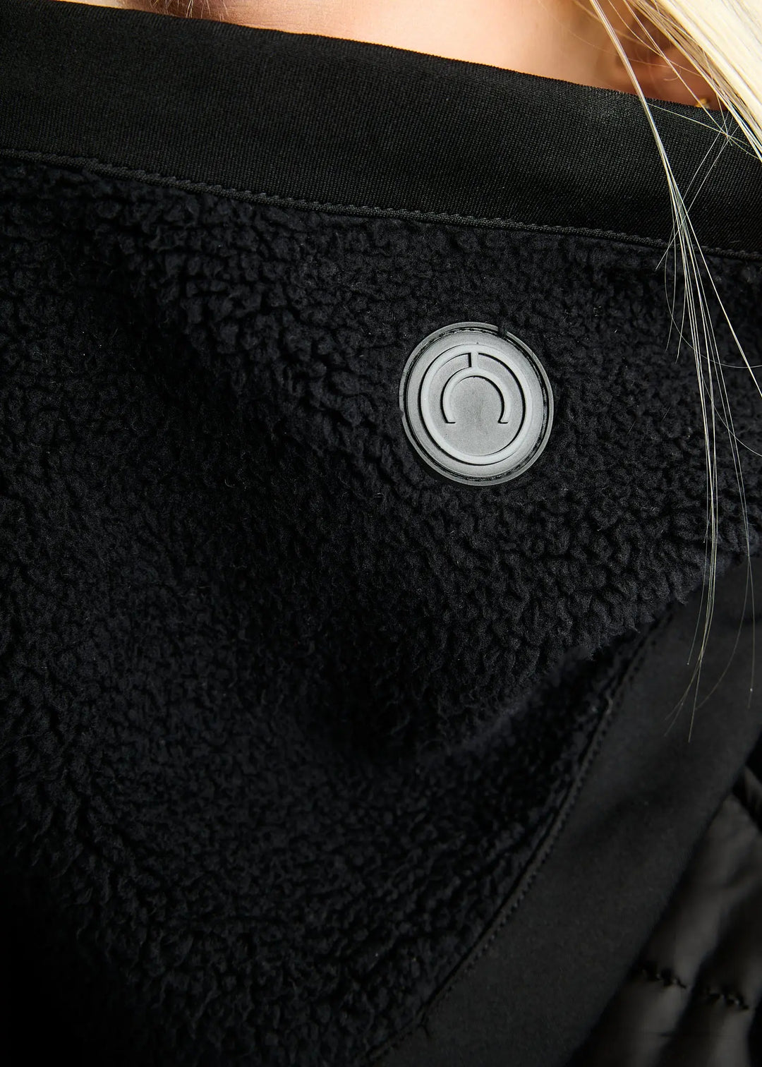 Montar MoEbba Teddy Fleece Collar - Black