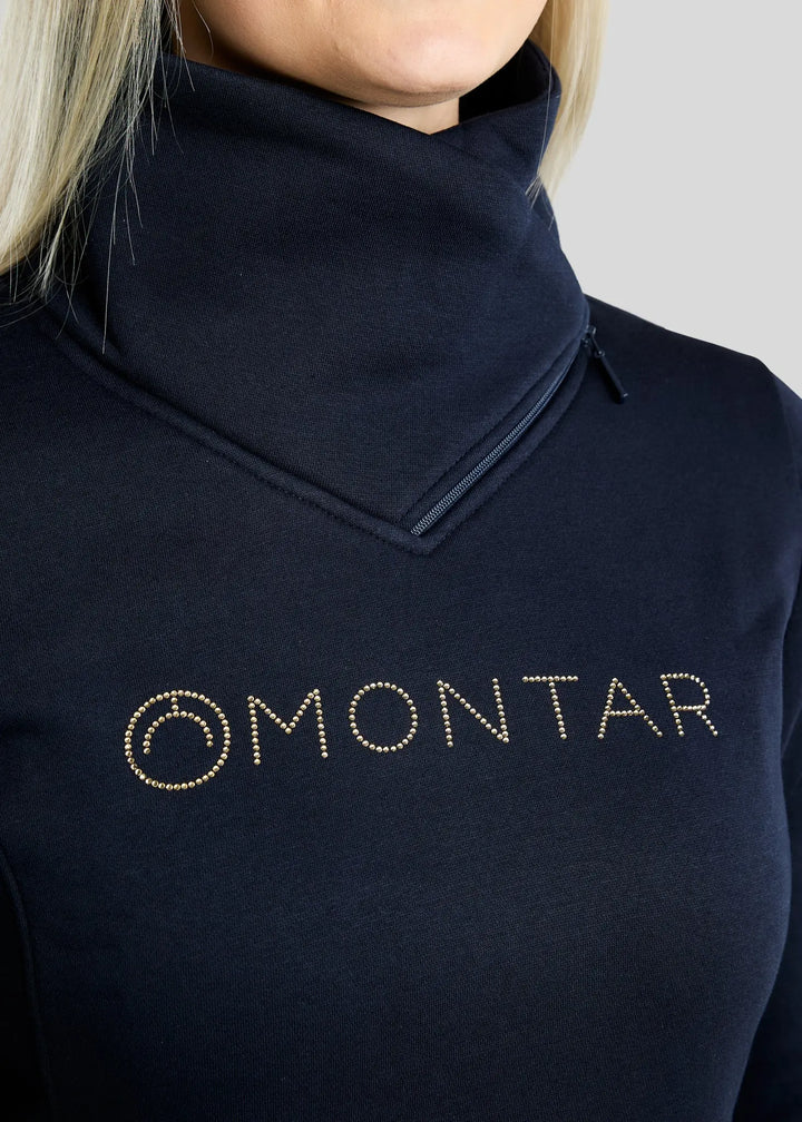 Montar MoNaja High Collar with Golden Quartz Crystals