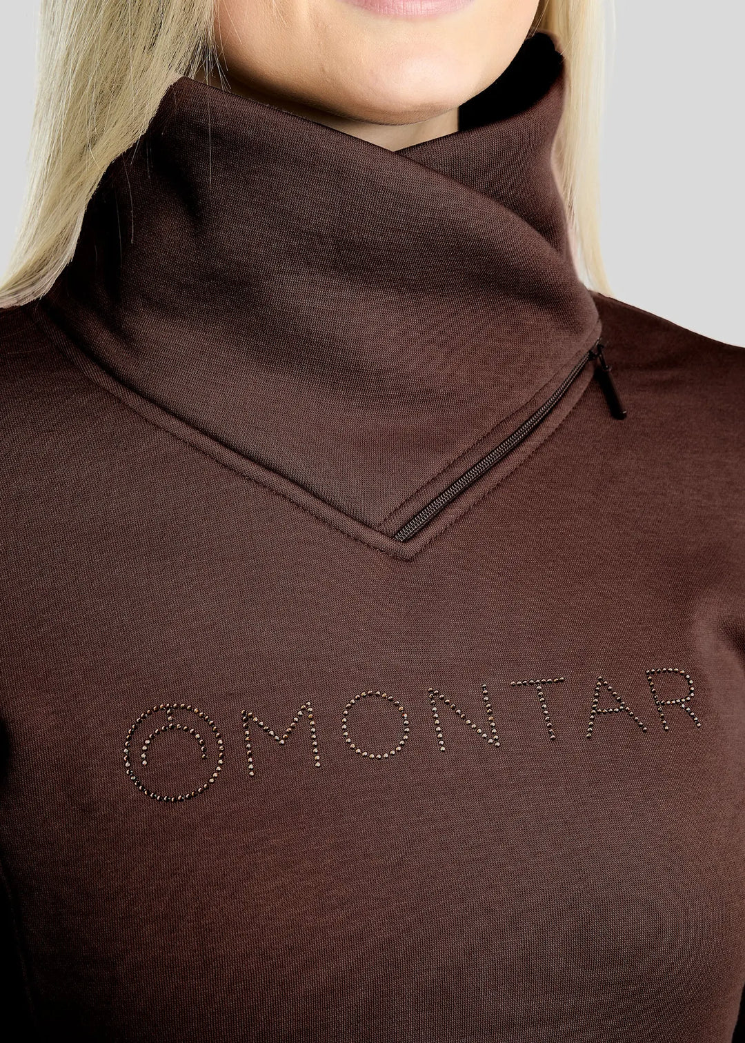 Montar MoNaja High Collar with Golden Quartz Crystals 