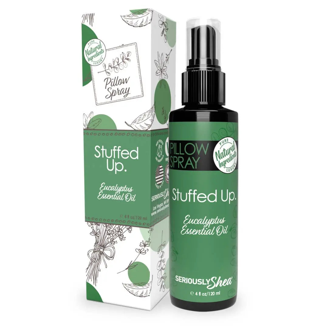 Natural Wellness Stuffed Up Pillow Spray - Eucalyptus Seriously Shea