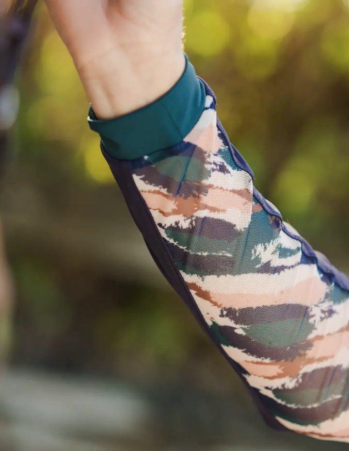 Novella Equestrian Market Rules Classic Perforated Long Sleeve Shirt Novella