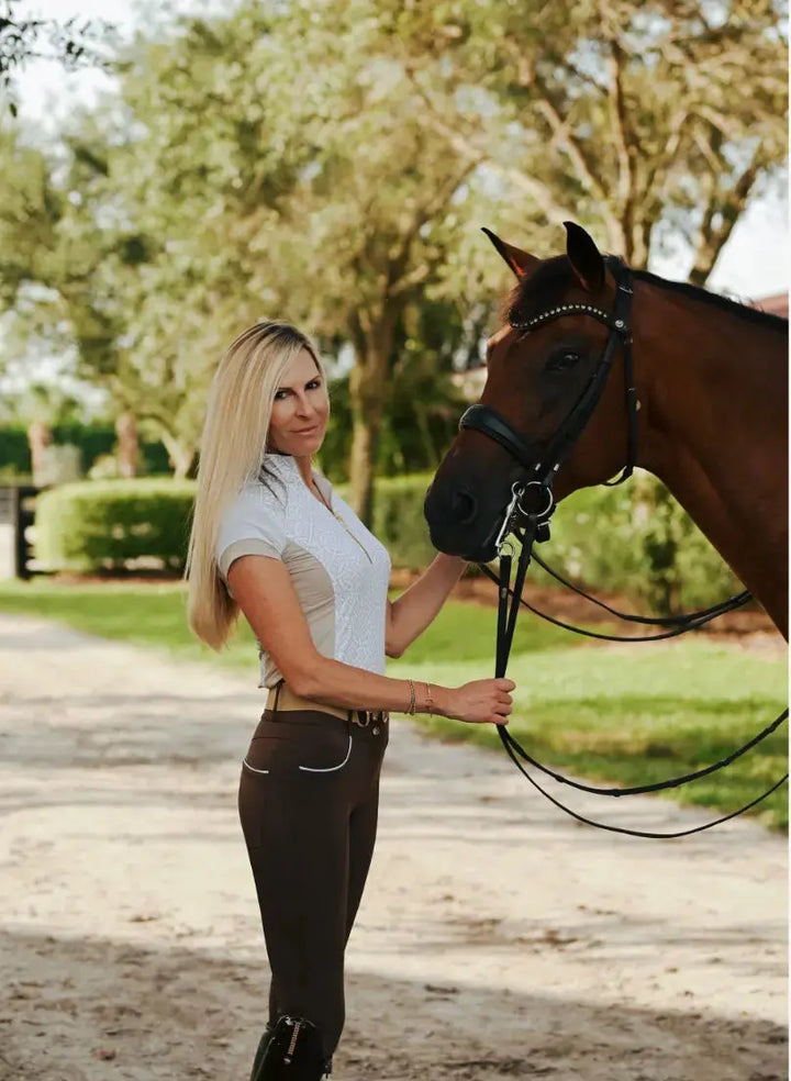Novella Smooth Fit Silicone Full Seat Breeches Novella