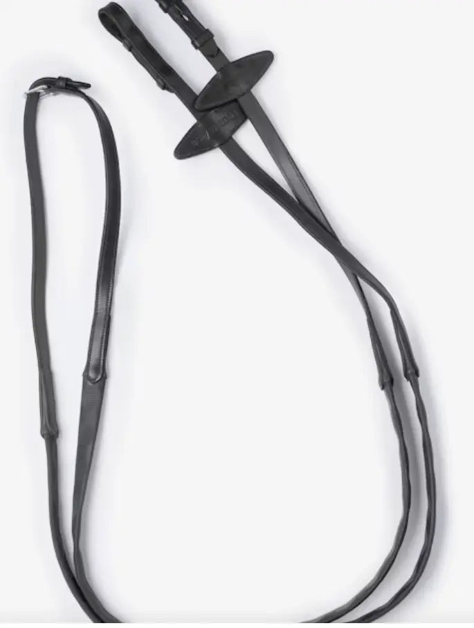 PS of Sweden Barcelona Rubber Thumb Grip Reins 5/8" PS of Sweden