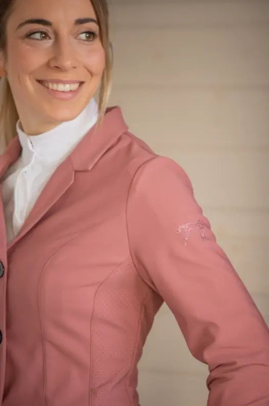 Pénélope Calista Show Coat#color_old-pink