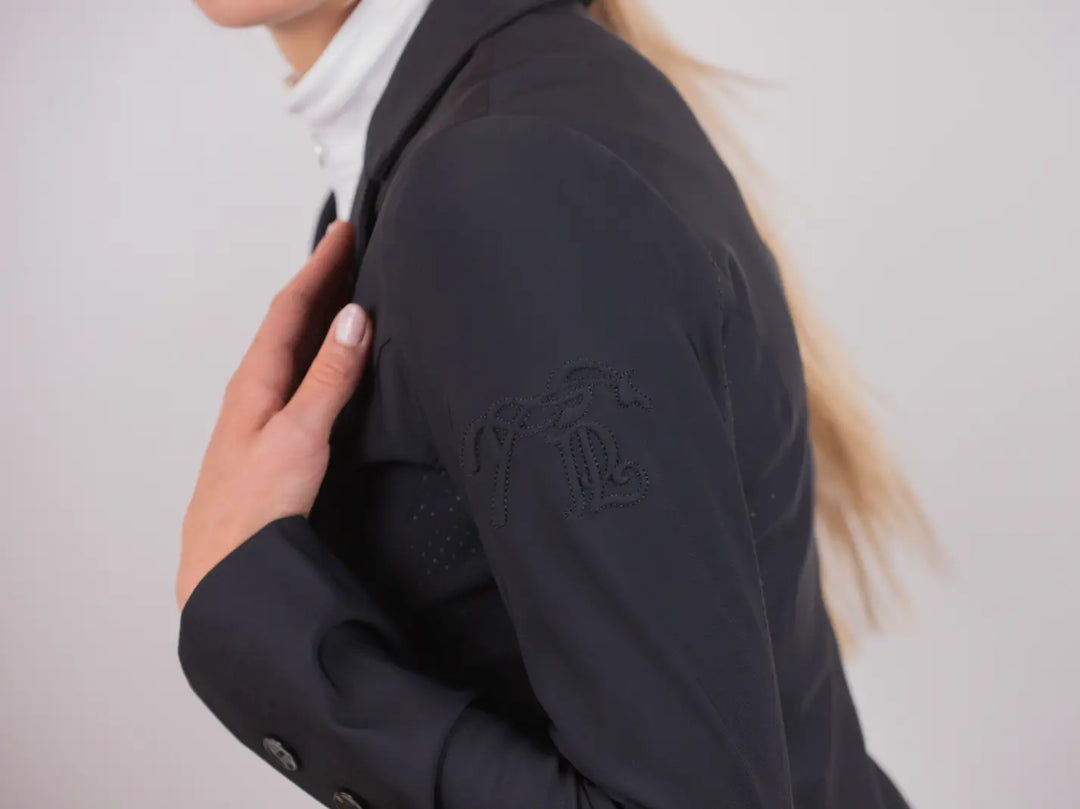Pénélope Calistus Black Hunter Show Coat (Air Vest Compatible) Penelope