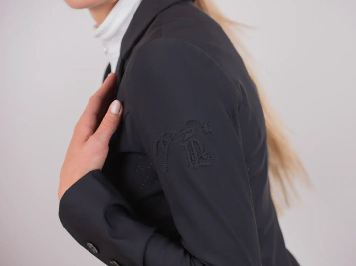 Pénélope Calistus Black Hunter Show Coat (Air Vest Compatible) Penelope